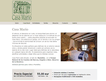 Tablet Screenshot of casamario.net